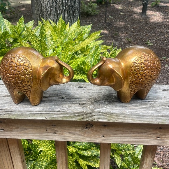 Vintage MCM Freeman & McFarlin elephant statues - Picture 8 of 8